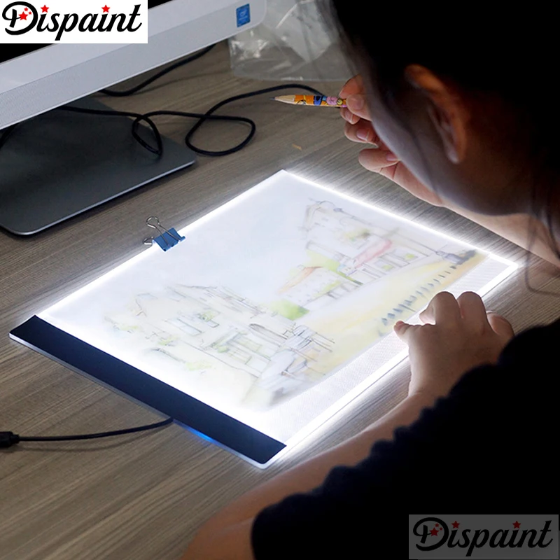 Dispaint Ultrathin 3.5mm A4 LED Light Tablet Pad Apply to EU/UK/AU/US/USB Plug Diamond Embroidery Diamond Painting Cross Stitch
Dispaint Ultrathin 3.5mm A4 LED Light Tablet Pad Apply to EU/UK/AU/US/USB Plug Diamond Embroidery Diamond Painting Cross Stitch