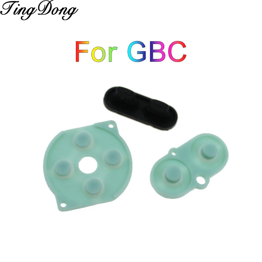 1sets Conductive Rubber Pad Set For Nintendo GameBoy Color GBC Button D-Pad A B Start Button
1sets Conductive Rubber Pad Set For Nintendo GameBoy Color GBC Button D-Pad A B Start Button