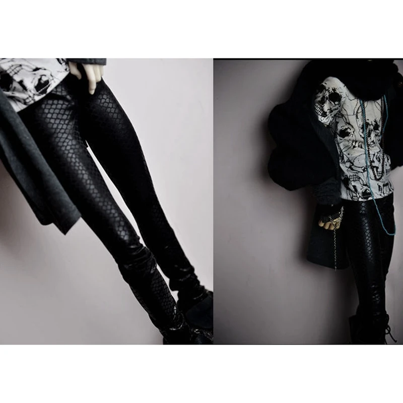 BJD Black Leggings Pants Tight Trousers Outfits For male 1/3 SD 60cm 24" 1/4 17" Tall BJD doll MSD DK DZ AOD DD Doll HEDUOEP
BJD Black Leggings Pants Tight Trousers Outfits For male 1/3 SD 60cm 24" 1/4 17" Tall BJD doll MSD DK DZ AOD DD Doll HEDUOEP