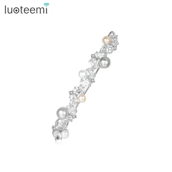 LUOTEEMI Colorful Natural Preal Hairpins for Women Wedding Hair Accessories Exquisite Shiny Rhinestone Clips Jewelry Female Gift
LUOTEEMI Colorful Natural Preal Hairpins for Women Wedding Hair Accessories Exquisite Shiny Rhinestone Clips Jewelry Female Gift