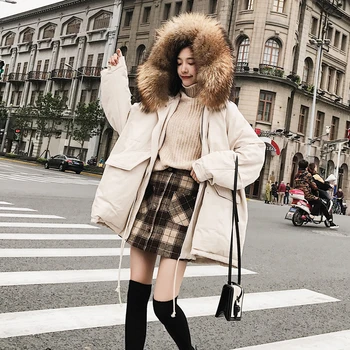2020 New Winter Hooded jacket Women Zippers Big fur collar Korean version Loose Solid color Cloak type Cotton Coat Female XY043
2020 New Winter Hooded jacket Women Zippers Big fur collar Korean version Loose Solid color Cloak type Cotton Coat Female XY043