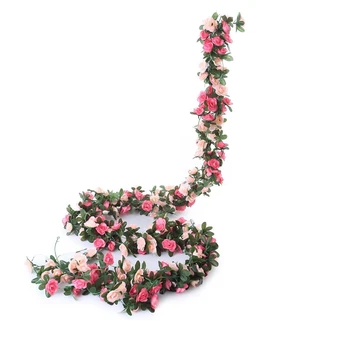 1 Pack 8.2Ft Fake Rose Vine Flowers Plants Artificial Flower Home Hotel Office Wedding Party Garden Craft Art Decor - Pink Color
1 Pack 8.2Ft Fake Rose Vine Flowers Plants Artificial Flower Home Hotel Office Wedding Party Garden Craft Art Decor - Pink Color