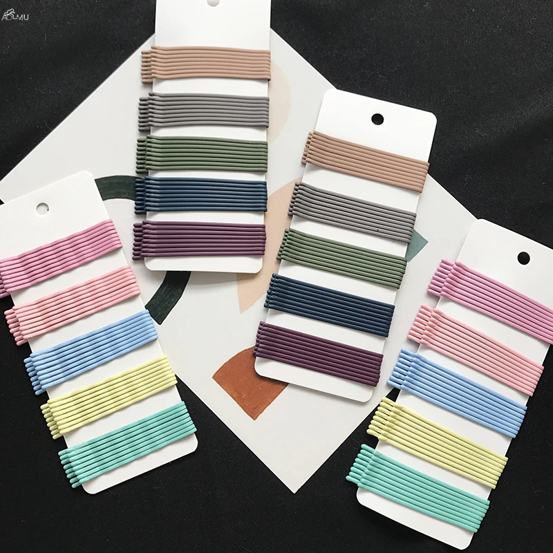 AOMU 50PCS Colorful Scrub Hairpins Korea Autumn Winter Solid Color Hair Clips Hair Accessories Barrettes
AOMU 50PCS Colorful Scrub Hairpins Korea Autumn Winter Solid Color Hair Clips Hair Accessories Barrettes