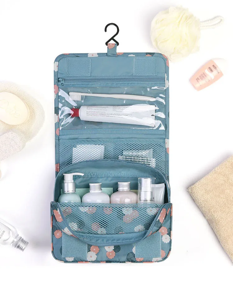 Large-capacity Multi-function Cosmetic Bag With Daisy Printed Storage Bag Wash Bag Travel Hanging Hook Wash Bag
Large-capacity Multi-function Cosmetic Bag With Daisy Printed Storage Bag Wash Bag Travel Hanging Hook Wash Bag