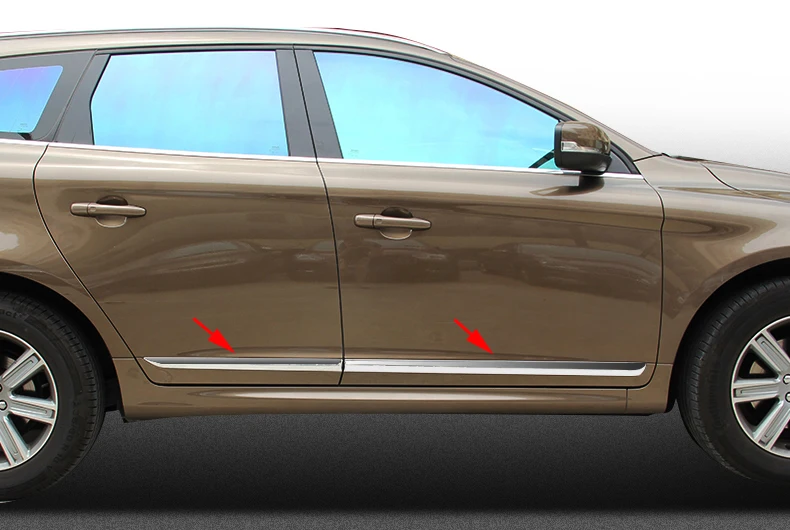 ABS Chrome Trim For Volvo XC60 XC 60 2014 2015-2016 Accessories Side Door Car Body Molding Cover 4pcs/set
ABS Chrome Trim For Volvo XC60 XC 60 2014 2015-2016 Accessories Side Door Car Body Molding Cover 4pcs/set