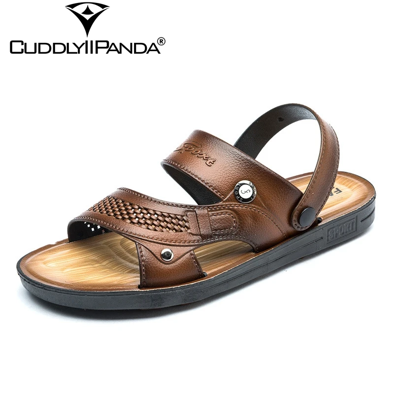 Фото CuddlyIIPanda/Новая Летняя обувь мужские сандалии очень дешевая пляжная из ПВХ Модные