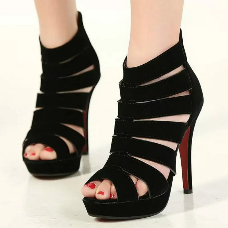 Dropshipping Women Pumps 2019 Sping Summer Peep Toe High Heels Hollow Rome Thin Heel Sexy Woman Party Shoes
Dropshipping Women Pumps 2019 Sping Summer Peep Toe High Heels Hollow Rome Thin Heel Sexy Woman Party Shoes