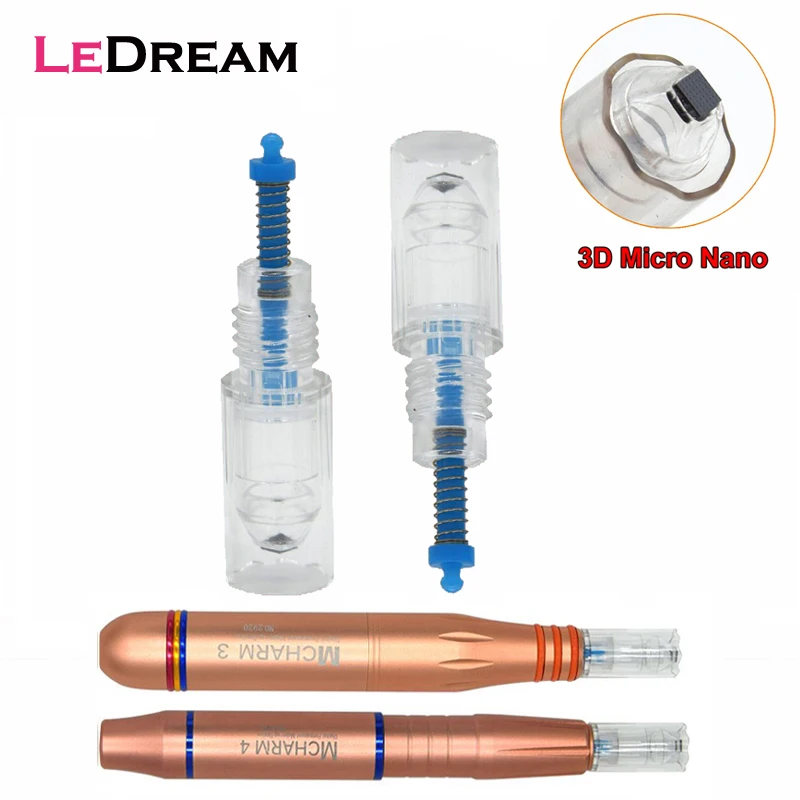 50PCS/lot 9mm Screw Disposable Sterile 3D Micro Nano Square Chip Needles Cartridges Tips For Premium Charmant MCHARM 3 4 Pen
50PCS/lot 9mm Screw Disposable Sterile 3D Micro Nano Square Chip Needles Cartridges Tips For Premium Charmant MCHARM 3 4 Pen