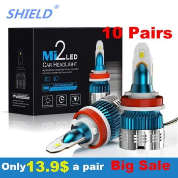 10 Pairs Pcs 12V 6000LM 6000k H7 LED Headlight H4 LED Mini Bulbs Canbus H1 H3 H8 H9 H11 9005 HB3 9006 HB4 880 Auto Headlamps
10 Pairs Pcs 12V 6000LM 6000k H7 LED Headlight H4 LED Mini Bulbs Canbus H1 H3 H8 H9 H11 9005 HB3 9006 HB4 880 Auto Headlamps