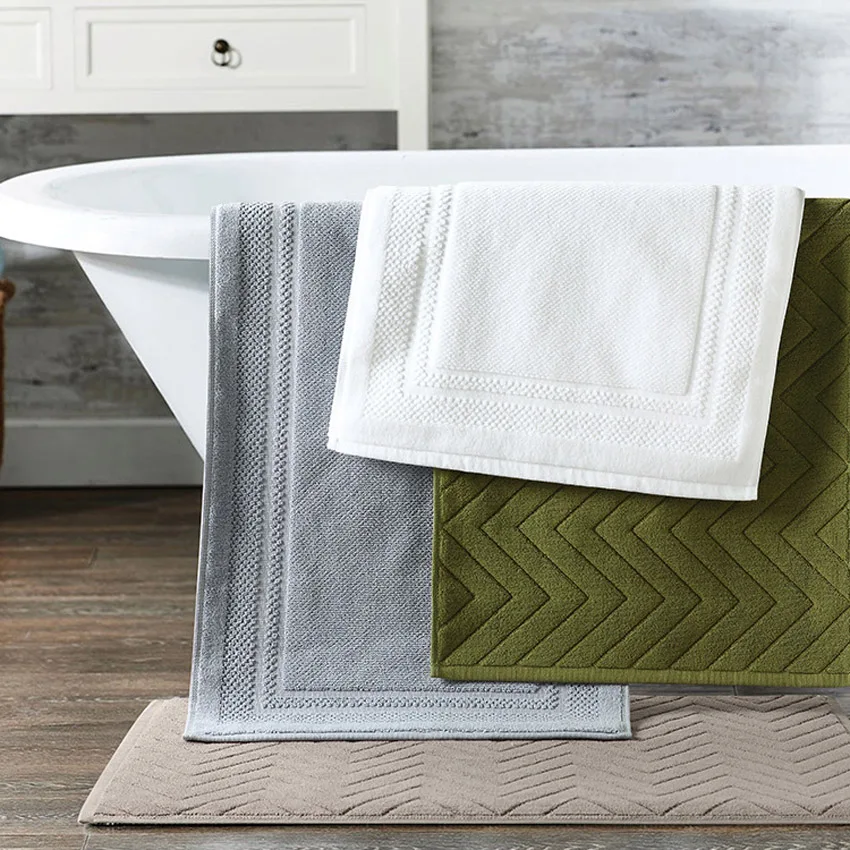 Bathroom Non-slip Cotton Floor Mats Bathroom Foot Towel Hotel Jacquard Floor Towel Door Mat Floor Rug Kitchen Rugs White Rug
Bathroom Non-slip Cotton Floor Mats Bathroom Foot Towel Hotel Jacquard Floor Towel Door Mat Floor Rug Kitchen Rugs White Rug
