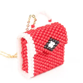 Balibali Bohemia Handmade MIYUKI Seed Bead Red Blue Bag Necklace Pendants Gold Stainless Steel Long Link Necklace Women jewelry
Balibali Bohemia Handmade MIYUKI Seed Bead Red Blue Bag Necklace Pendants Gold Stainless Steel Long Link Necklace Women jewelry