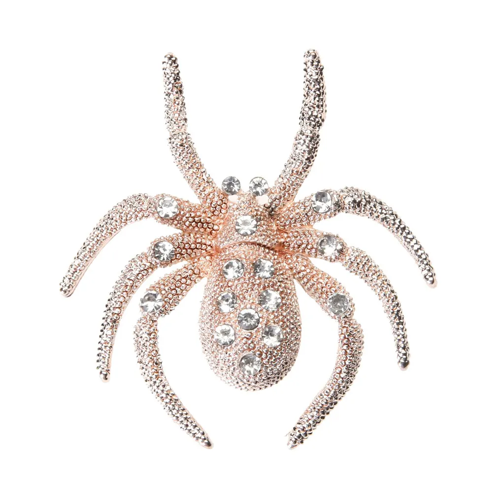 New Women Spider Brooch enamel pins scarf Dress Accessories Diamante Spilla Clear Crystal Special Brooch Exquisite Corsage
New Women Spider Brooch enamel pins scarf Dress Accessories Diamante Spilla Clear Crystal Special Brooch Exquisite Corsage