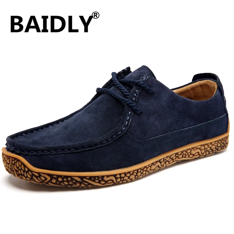 Split Leather Men Casual Shoes Luxury Brand Mens Loafers Moccasins Breathable Lace Up Driving Shoes Plus Size
Split Leather Men Casual Shoes Luxury Brand Mens Loafers Moccasins Breathable Lace Up Driving Shoes Plus Size