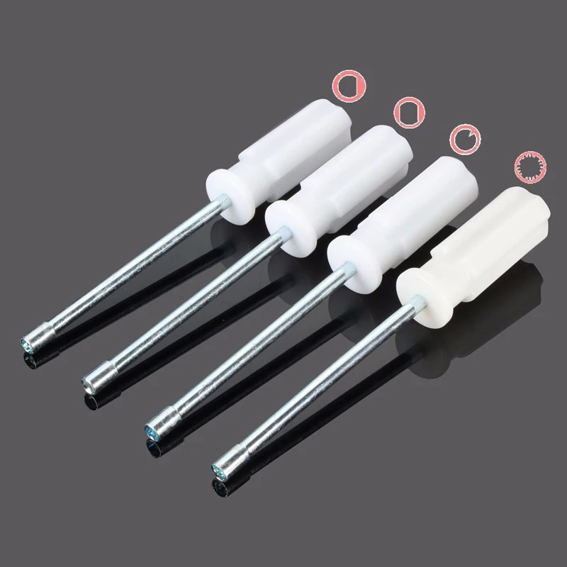 4PCS 1set Quick and Easy Tune 2 Cycle Carburetor Adjustment Tool Screwdriver Splined, Double D, Single D and Pacman Type
4PCS 1set Quick and Easy Tune 2 Cycle Carburetor Adjustment Tool Screwdriver Splined, Double D, Single D and Pacman Type