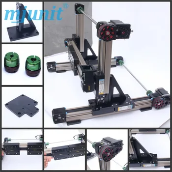 Synchronous belt linear module sliding table/cnc guide rail detection slide rail/point glue coating platform manipulator
Synchronous belt linear module sliding table/cnc guide rail detection slide rail/point glue coating platform manipulator