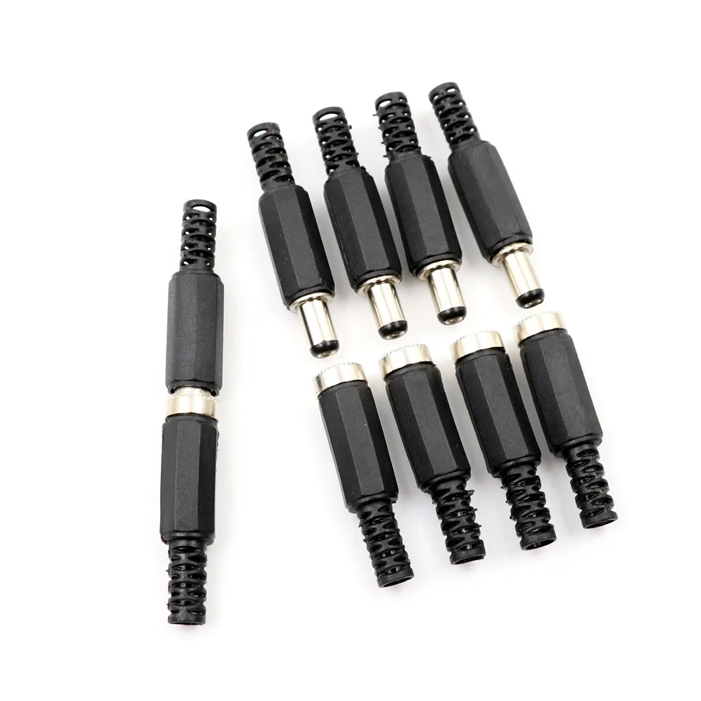 10PCS 12V/3A DC Power Female Plug Jack + Male Plug Jack Connector Socket Adapter Female Plug And Male Plug 5.5x2.1mm
10PCS 12V/3A DC Power Female Plug Jack + Male Plug Jack Connector Socket Adapter Female Plug And Male Plug 5.5x2.1mm