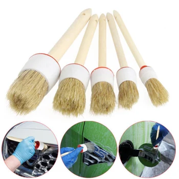 Auto Detail Tools Products 5Pcs Car Detailing Brush Clean hairs Cleaning Natural Boar Hair Brushes Wheels Dashboard Car-styling
Auto Detail Tools Products 5Pcs Car Detailing Brush Clean hairs Cleaning Natural Boar Hair Brushes Wheels Dashboard Car-styling