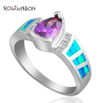 Zircon Wholesale & Retail Blue fire Opal stamp silver colorRings fashion Jewelry USA size #6.25 #7.5 #7.75 #8 Best gifts OR465
Zircon Wholesale & Retail Blue fire Opal stamp silver colorRings fashion Jewelry USA size #6.25 #7.5 #7.75 #8 Best gifts OR465