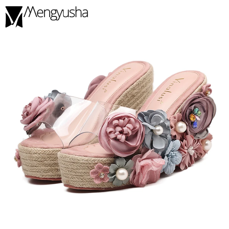 candy color flower wedges sandals women colorful pearl crystal gladiator sandals transparent jelly sandals lady peep toe slides
candy color flower wedges sandals women colorful pearl crystal gladiator sandals transparent jelly sandals lady peep toe slides