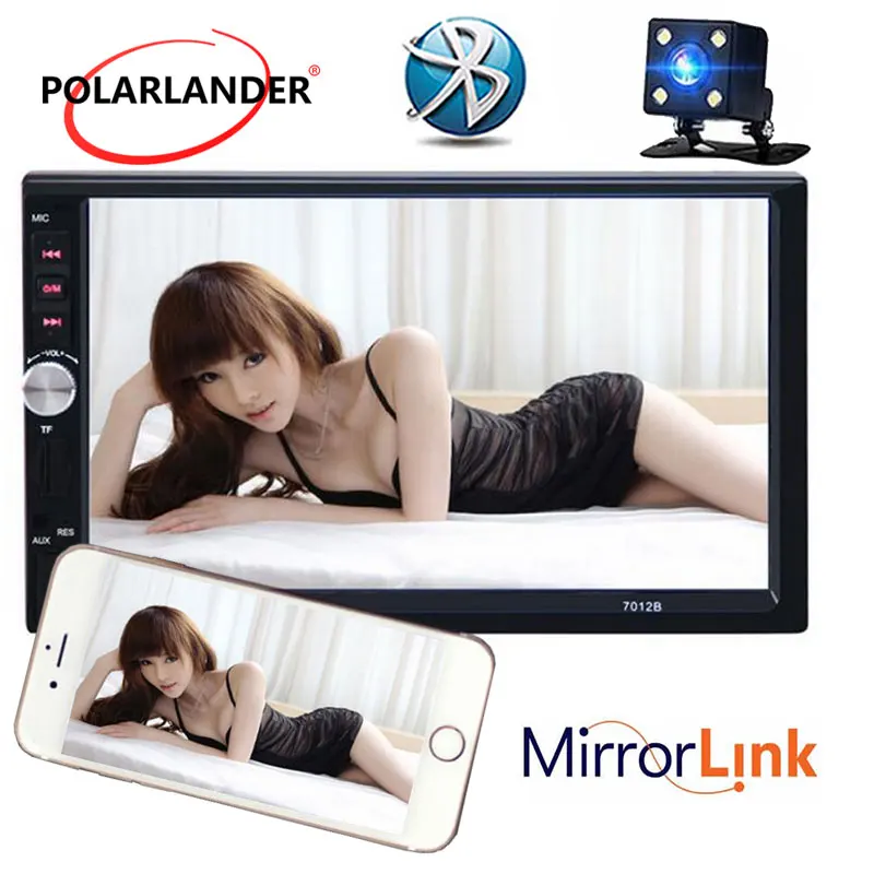 7 inch Mirror Link Car radio MP5 2 DIN 12V Car Audio video MP5 USB/SD/MMC touch screen AUX IN bluetooth support rear view camera
7 inch Mirror Link Car radio MP5 2 DIN 12V Car Audio video MP5 USB/SD/MMC touch screen AUX IN bluetooth support rear view camera