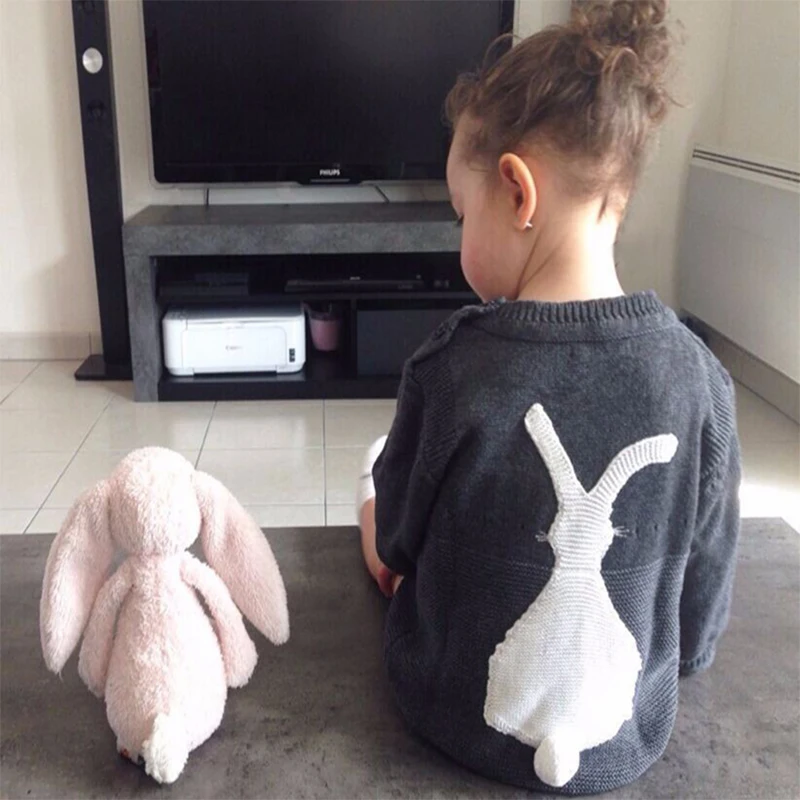 1-5Y Casual Autumn Winter Clothes Cartoon Rabbit Knitted Girls Sweater Baby Boy Outwear Coat Long-Sleeve Boys Sweaters
1-5Y Casual Autumn Winter Clothes Cartoon Rabbit Knitted Girls Sweater Baby Boy Outwear Coat Long-Sleeve Boys Sweaters