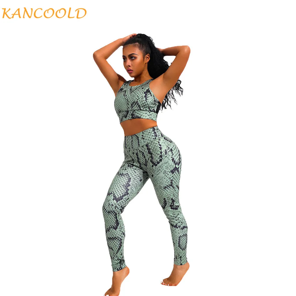 KANCOOLD Tracksuit For Women Yoga Set Energy Seamless Leggings+Strappy Bra 2Pcs Snake Sexy Leggings Sport Women Fitness Suit
KANCOOLD Tracksuit For Women Yoga Set Energy Seamless Leggings+Strappy Bra 2Pcs Snake Sexy Leggings Sport Women Fitness Suit