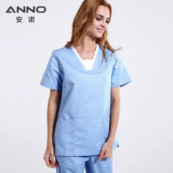 ANNO Blue Medical Scrubs Short Sleeve Hospital Clothing Women&Man Nurse Uniform Surgical Suit Custom Logo
ANNO Blue Medical Scrubs Short Sleeve Hospital Clothing Women&Man Nurse Uniform Surgical Suit Custom Logo
