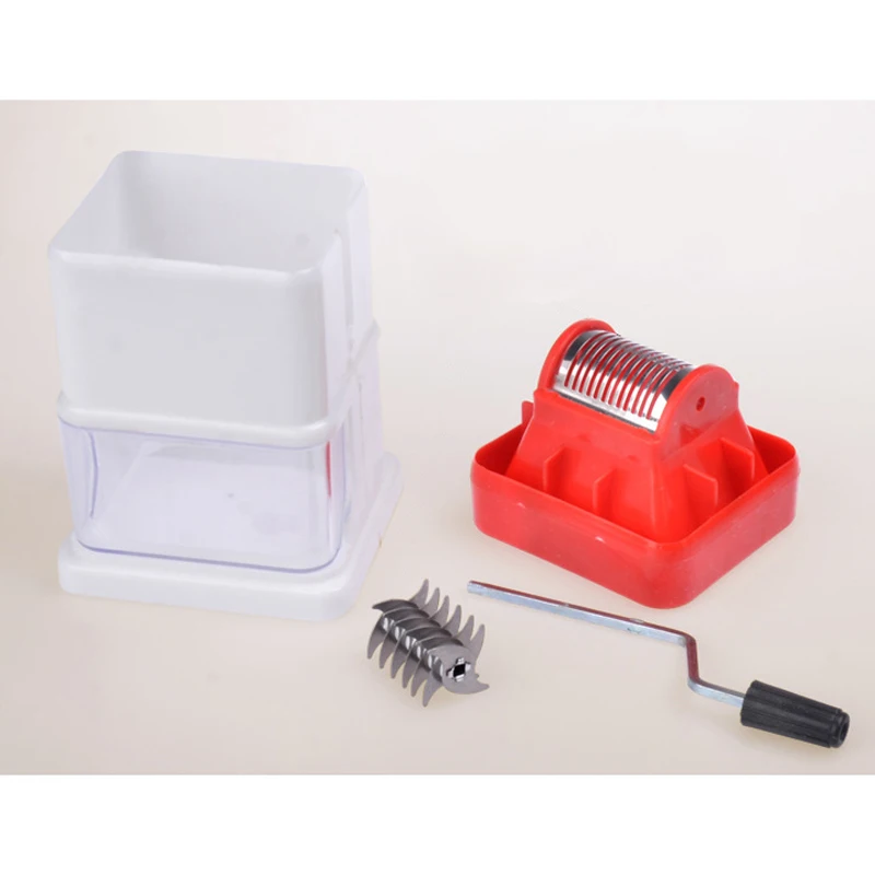 1Pc Portable ABS Manual Ice Shaver Shredding Machine Crusher For Shaved Ice Snow Cone Mayitr Fruit & Vegetable Tools