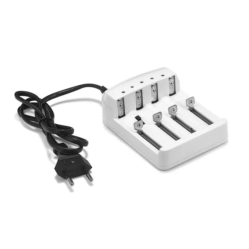 4.2V 18650 1.2V AAA 1.5V AA Battery Charger CR123A Charger EU US Plug For 16340 14500 26650 Li-ion Ni-CD Rechargeable Battery
4.2V 18650 1.2V AAA 1.5V AA Battery Charger CR123A Charger EU US Plug For 16340 14500 26650 Li-ion Ni-CD Rechargeable Battery