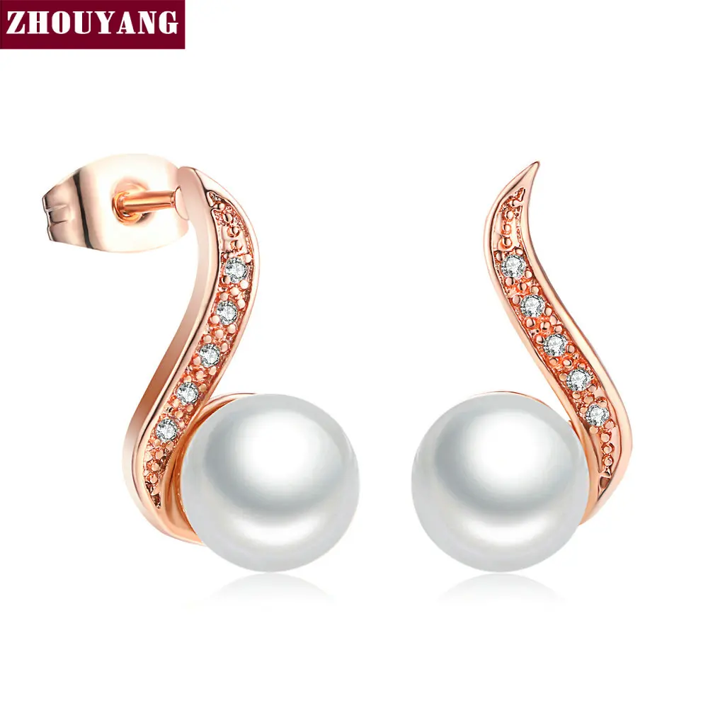 ZHOUYANG Top Quality ZYE273 Musical Notes Crystal Rose Gold Color Stud Earrings Jewelry Austrian Crystal Wholesale
ZHOUYANG Top Quality ZYE273 Musical Notes Crystal Rose Gold Color Stud Earrings Jewelry Austrian Crystal Wholesale