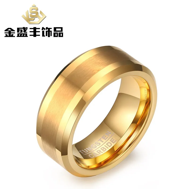 Contracted original men's ring 8 mm wire drawing tungsten steel ring jewel male jewelry wholesale TCR-040
Contracted original men's ring 8 mm wire drawing tungsten steel ring jewel male jewelry wholesale TCR-040