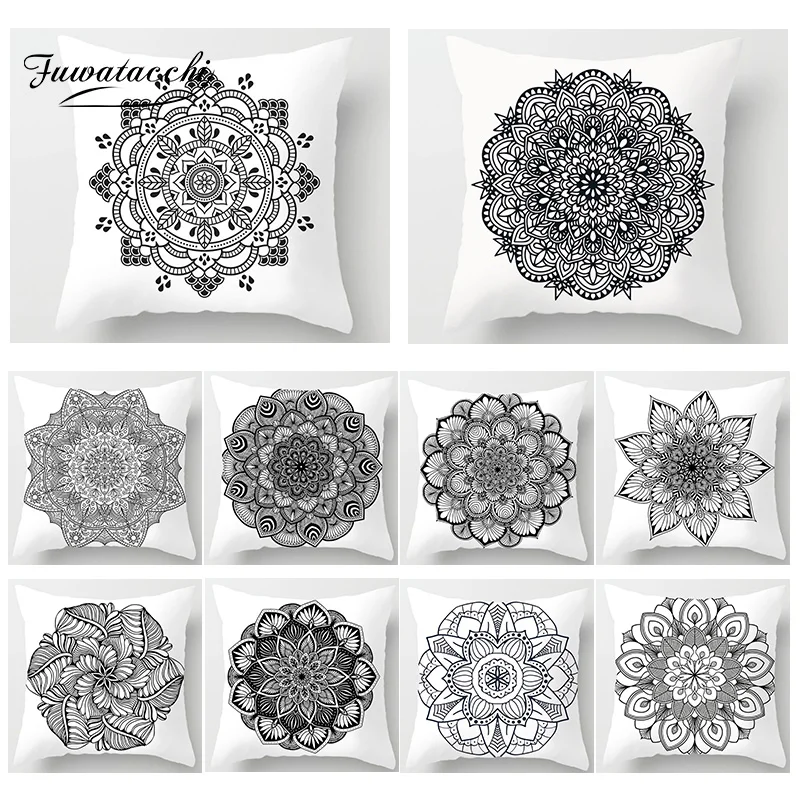 Fuwatacchi Mandala Pattern Print Cushion Cover Flower Home Decorative Pillows Case Car Sofa Chair Decoration Throw Pillow Case
Fuwatacchi Mandala Pattern Print Cushion Cover Flower Home Decorative Pillows Case Car Sofa Chair Decoration Throw Pillow Case