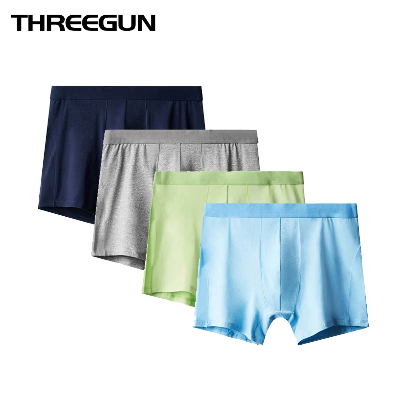 THREEGUN 4pcs-pack Boxer Men Pure Color Boxer Cotton High Elastic Mens Underwear Big Short Underpants Homme Cueca Masculina XXXL
THREEGUN 4pcs-pack Boxer Men Pure Color Boxer Cotton High Elastic Mens Underwear Big Short Underpants Homme Cueca Masculina XXXL