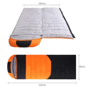 1.5kgDuck Down Camping Equipment Ultralight Envelope Outdoor Duck Down Sleeping Bag Comfortably Goose Down Sleeping Bag 220*80cm
1.5kgDuck Down Camping Equipment Ultralight Envelope Outdoor Duck Down Sleeping Bag Comfortably Goose Down Sleeping Bag 220*80cm