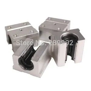 4 pcs SBR20UU SBR20 20mm Linear Ball Bearing Block CNC Router CNC parts 4 pcs SBR20UU SBR20 20mm Linear Ball Bearing Block CNC Router CNC parts