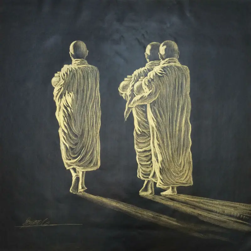 Hand painted Oil Painting on Canvas Abstract Southeast Asia Monk Wall Art Picture Home Decor High quality Modern Painting
Hand painted Oil Painting on Canvas Abstract Southeast Asia Monk Wall Art Picture Home Decor High quality Modern Painting
