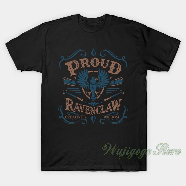 Summer Proud to be a Ravenclaw men T-Shirt women cotton t shirt Short Sleeve funny printed tshirts
Summer Proud to be a Ravenclaw men T-Shirt women cotton t shirt Short Sleeve funny printed tshirts