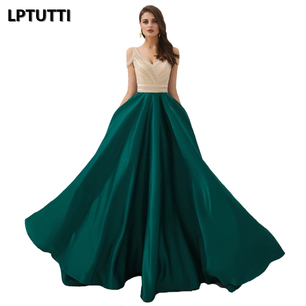 LPTUTTI Crystal Satin Large Size New For Women Elegant Gown Date Ceremony Party Prom Formal Gala Luxury Long Evening Dress A07
LPTUTTI Crystal Satin Large Size New For Women Elegant Gown Date Ceremony Party Prom Formal Gala Luxury Long Evening Dress A07