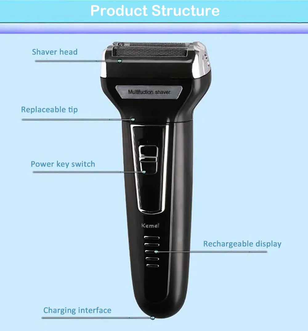 kemei model km 6558