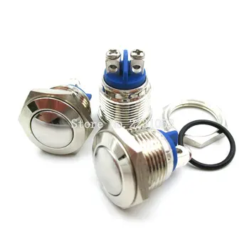 2PCS 16mm Start Horn Button Momentary Stainless Steel Metal Push Button Switch Spherical Surface Reset Switch Normally Open Q
2PCS 16mm Start Horn Button Momentary Stainless Steel Metal Push Button Switch Spherical Surface Reset Switch Normally Open Q