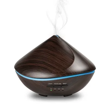 500ML Wood Grain Essential Oil Aromatherapy Diffuser Air Humidifier with 7colors Led Night Light for Home Office Mist Maker 24V
500ML Wood Grain Essential Oil Aromatherapy Diffuser Air Humidifier with 7colors Led Night Light for Home Office Mist Maker 24V