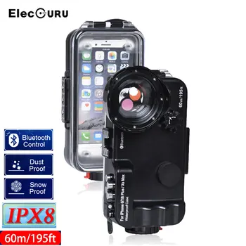 Underwater 60m/195ft Dive Housing for iPhone Xs Max 6Plus 7Plus 8Plus Surfing Swimming Snorkeling Case Waterproof Phone Case
Underwater 60m/195ft Dive Housing for iPhone Xs Max 6Plus 7Plus 8Plus Surfing Swimming Snorkeling Case Waterproof Phone Case
