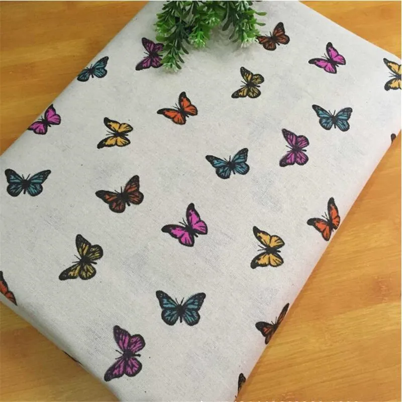 Butterfly Printed Canvas Fabric Cotton Linen Sewing Fabric DIY Patchwork Quilting Material Telas Sewing Cloth For Crafts Textile
Butterfly Printed Canvas Fabric Cotton Linen Sewing Fabric DIY Patchwork Quilting Material Telas Sewing Cloth For Crafts Textile