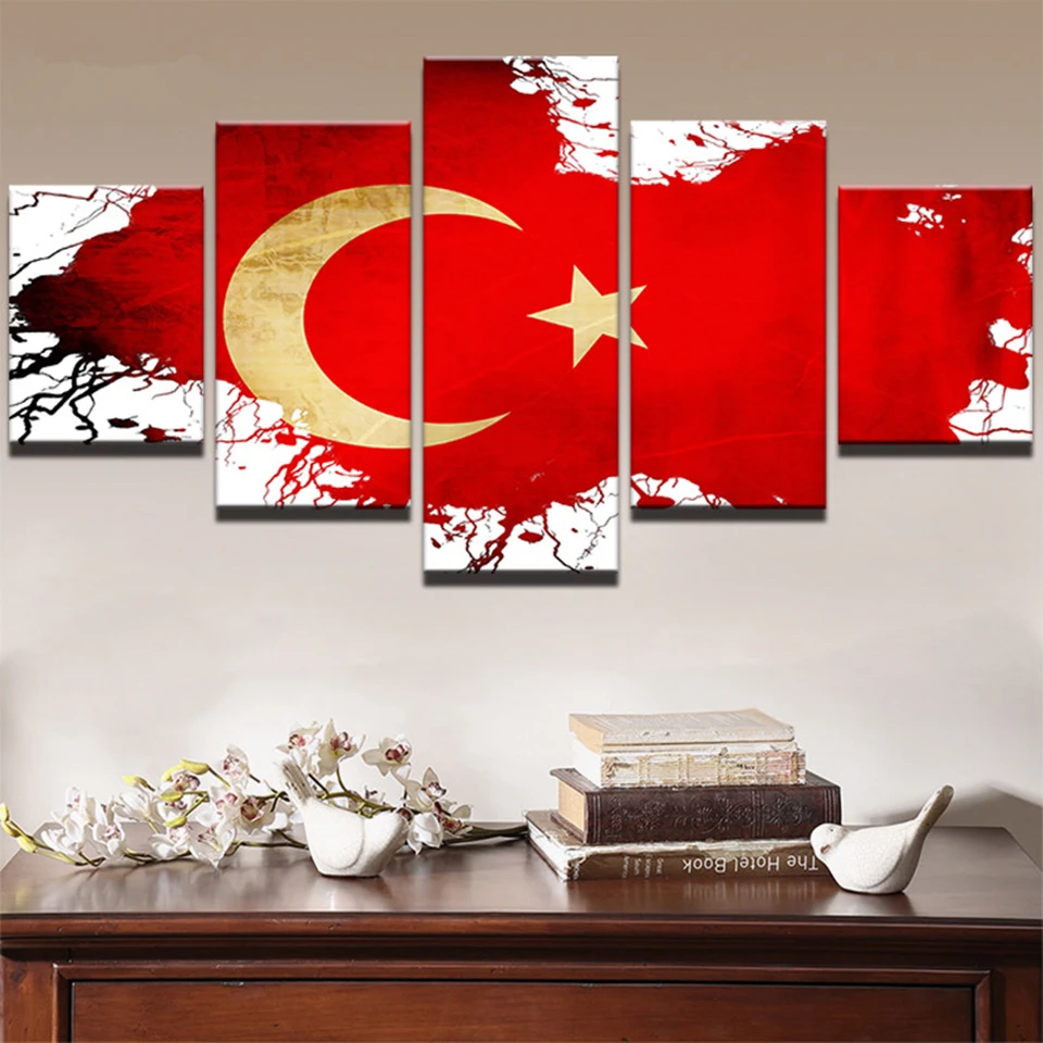 Modular Pictures Frame HD Prints Canvas Painting 5 Pieces Home National Flag Decor Abstract Wall Art Office Study Artwork Poster
Modular Pictures Frame HD Prints Canvas Painting 5 Pieces Home National Flag Decor Abstract Wall Art Office Study Artwork Poster