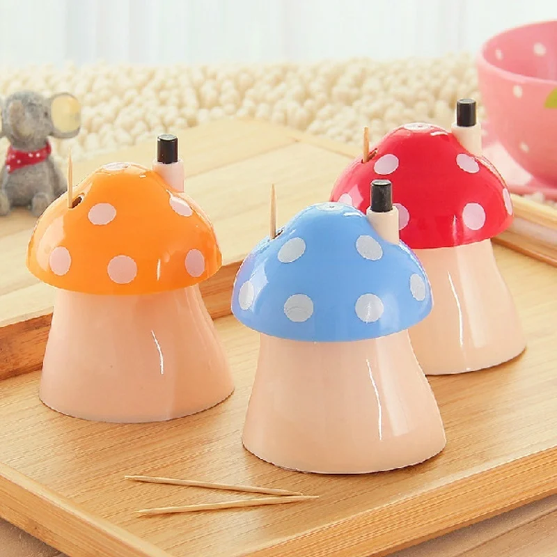 1pc Fashion Lovely Pocket Plastic Mushroom Design Automatic Toothpick Holder dispenser Box Home Decor
1pc Fashion Lovely Pocket Plastic Mushroom Design Automatic Toothpick Holder dispenser Box Home Decor