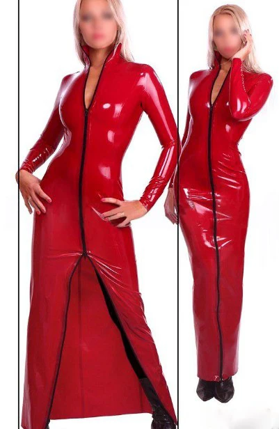 Fashion Women Sexy Red Full Sleeve Latex Ballroom Dancing Dress Rubber Dresses Plus Size Hot Sale
Fashion Women Sexy Red Full Sleeve Latex Ballroom Dancing Dress Rubber Dresses Plus Size Hot Sale