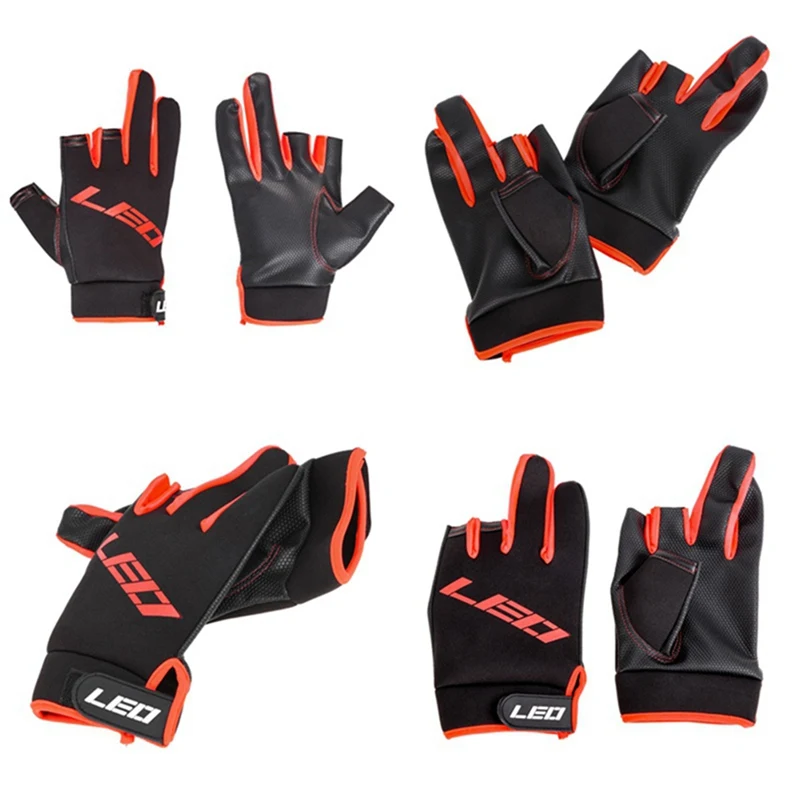Durable Thick Non-Slip Outdoor 3 Finger Non-Slip Fingerless Fishing Gloves Climbing Hunting Anti-Cut Riding
Durable Thick Non-Slip Outdoor 3 Finger Non-Slip Fingerless Fishing Gloves Climbing Hunting Anti-Cut Riding