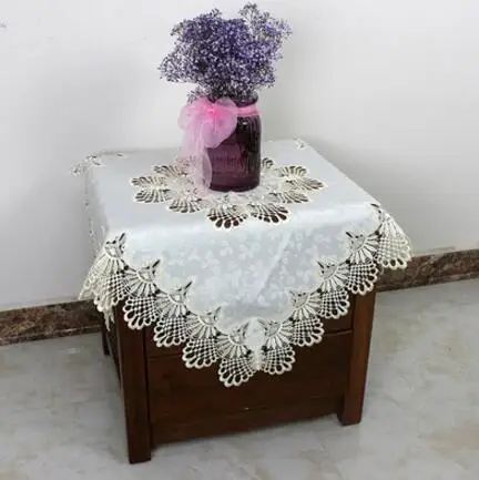 European floral pattern square tablecloth lace table cloth cabinet cover home decor
European floral pattern square tablecloth lace table cloth cabinet cover home decor