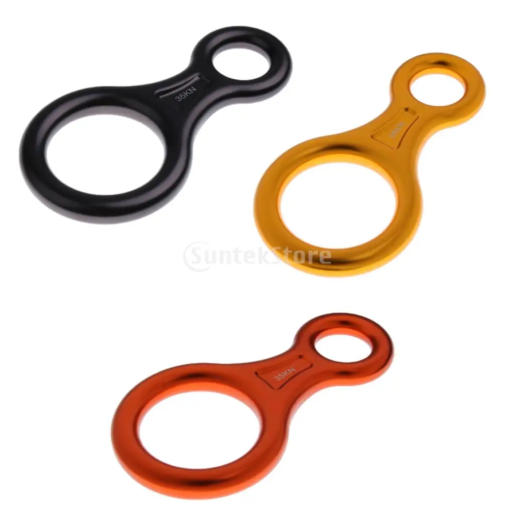 3pcs/set Heavy Duty 35KN Figure 8 Shape Ring Descender Climbing Rappelling Belay Device
3pcs/set Heavy Duty 35KN Figure 8 Shape Ring Descender Climbing Rappelling Belay Device