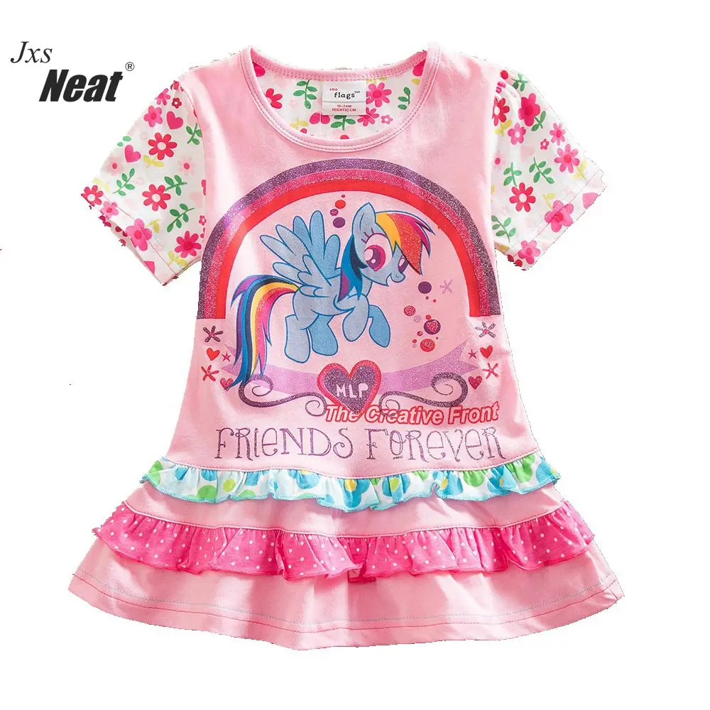 NEAT Girl short sleeve dress Printed cartoon pattern Little girl cute cotton casual dress Summer children's clothes SQ902
NEAT Girl short sleeve dress Printed cartoon pattern Little girl cute cotton casual dress Summer children's clothes SQ902